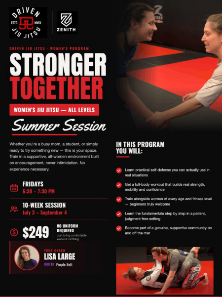 Women's Only Jiu JItsu